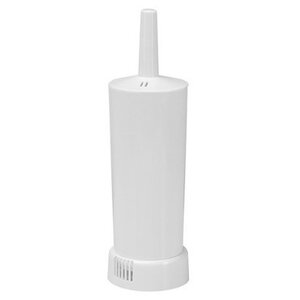 Emga Brosse de Toilettes | Plastique Blanc | Vendu par Pièce
