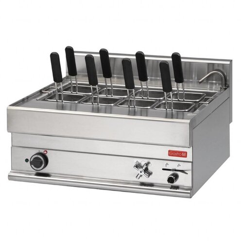Gastro M Cuiseur à Pâtes Électrique INOX | 40 Litres - Gastro M | 400V/9kW | Sans Paniers | 700x650x280(h)mm Gastro M Cuiseur à Pâtes Électrique INOX | 40 Litres - Gastro M | 400V/9kW | Sans Paniers | 700x650x280(h)mm