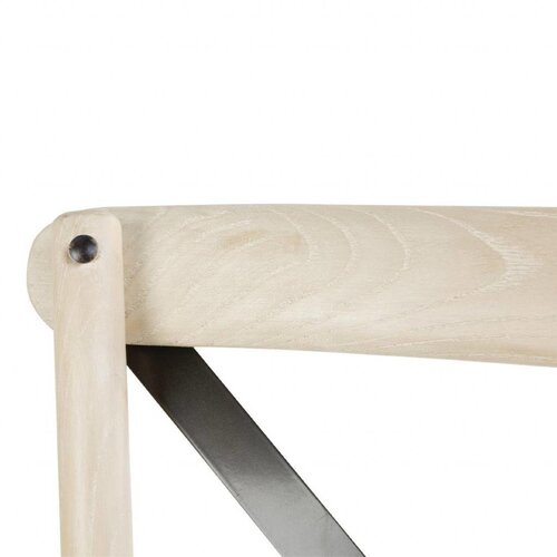 Bolero Chaise en Chêne | Dossier Croisé | Lot de 4