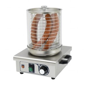Buffalo Chauffe-Saucisses INOX | 450W | Thermostat Réglable | 340x340x370(h)mm Buffalo Chauffe-Saucisses INOX | 450W | Thermostat Réglable | 340x340x370(h)mm