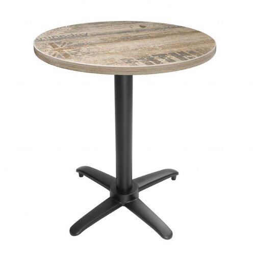 Bolero Pied de Table Basculant | Aluminium Noir | pour Plateaux Max.700mm Bolero Pied de Table Basculant | Aluminium Noir | pour Plateaux Max.700mm