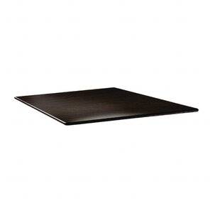 Topalit Plateau de Table Carré | Topalit Smartline | 80X80cm | Wengé