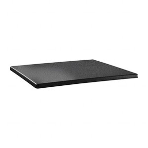 Topalit Plateau de Table Rectangulaire | Topalit Classic Line | 110X70cm | Anthracite
