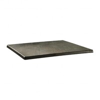 Plateau de Table Rectangulaire | Topalit Classic Line | 110X70cm | Béton