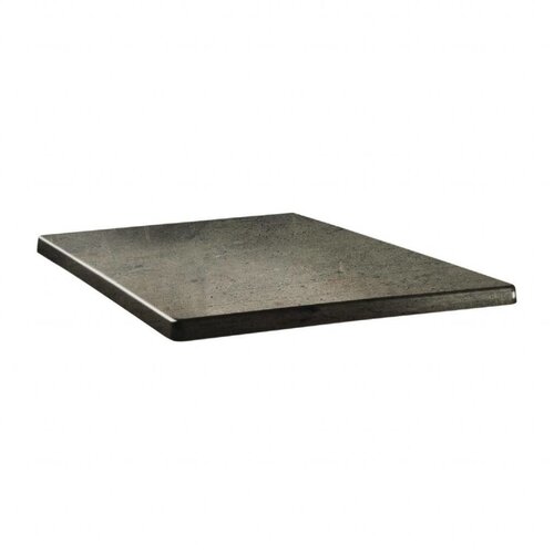 Topalit Plateau de Table Carré | Topalit Classic Line | Béton | Disponible en 3 tailles