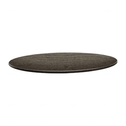 Topalit Plateau de Table Rond | Topalit Smartline | 80cm | Timber