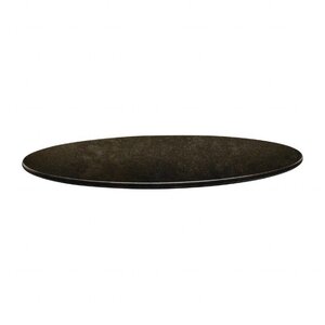 Topalit Plateau de Table Rond | Topalit Smartline | 70cm | Cyprus Metal