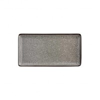 Assiettes Rectangulaires Olympia Mineral | 120x230mm | Lot de 6