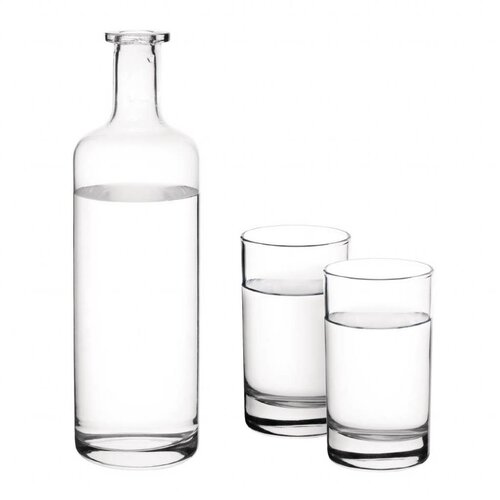 Olympia Carafe à Eau en Verre | 725mL | Lot de 6