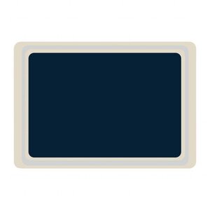 Roltex Plateau de Service en Mélamine | Roltex Euronorme | 530X370mm | Disponible en 3 couleurs