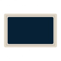 Plateau de Service en Mélamine | Roltex | Gn1/1 | 530X325mm | Disponible en 3 couleurs