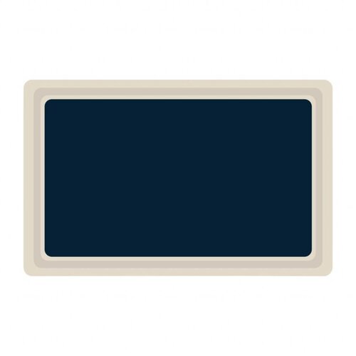 Roltex Plateau de Service en Mélamine | Roltex | Gn1/1 | 530X325mm | Disponible en 3 couleurs