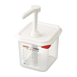 Araven Distributeur de Sauces GN 1/6 | Aravan | 2,6 Litres Araven Distributeur de Sauces GN 1/6 | Aravan | 2,6 Litres