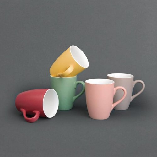 Olympia Mug Pastel Mat en Porcelaine Olympia | 320ml | Disponibles en 4 Couleurs