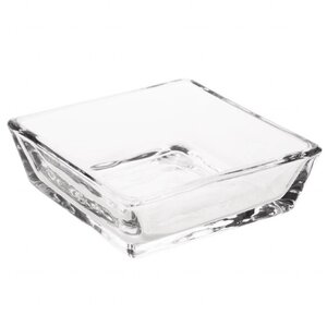 Olympia Coupelle en Verre Carrée Olympia | 90x90x(h)30mm | 580ml