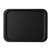 Plateau Antidérapant | Roltex Blackline | Rond | 250 X 260mm | Noir