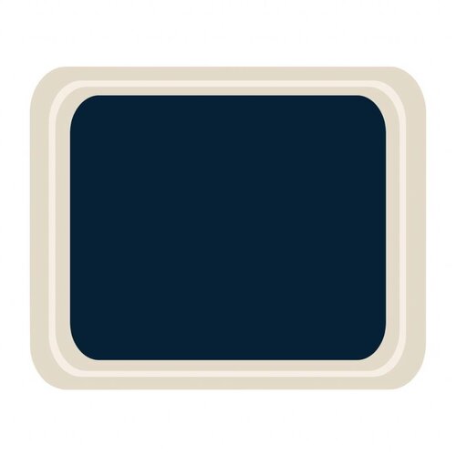 Roltex Plateau de Service en Mélamine | Roltex Cafétéria | 420X320mm | Disponible en 3 couleurs