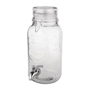Olympia Distributeur de Boissons en Verre| 3,6 Litres | Fermeture Métallique