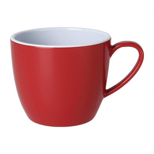 Kristallon Mug Rouge en Mélamine | Kristallon - 285ml | Lot de 6 Kristallon Mug Rouge en Mélamine | Kristallon - 285ml | Lot de 6