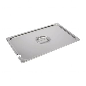 Gastro M Couvercle Inox avec Encoche | GN 1/1 | Gastro M
