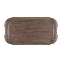 Plateau de Service | Roltex Wave | 43X23cm | Palissandre Veiné