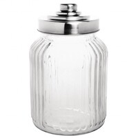 Bocal en Verre Côtelé | 900mL