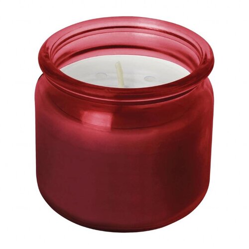 Olympia Bougies Pots en Verre Rouges | 24 Hrs | Lot de 12