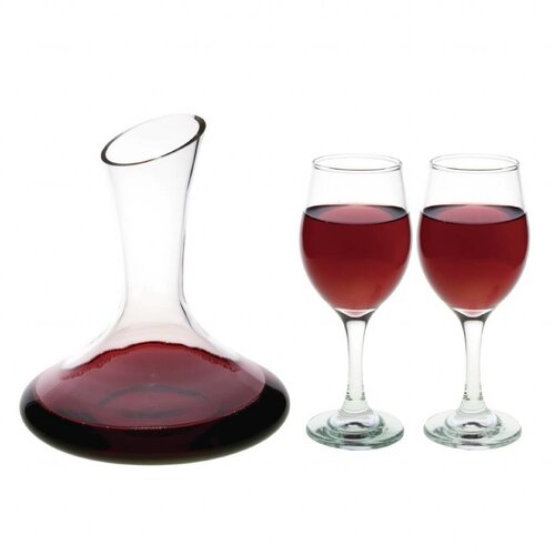 Olympia Carafe à Décanter Olympia | en Verre avec Fond Plat | 750mL