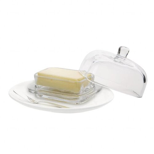 Olympia Beurrier en Verre Olympia | 335ml | 115x170x(h)115mm Olympia Beurrier en Verre Olympia | 335ml | 115x170x(h)115mm