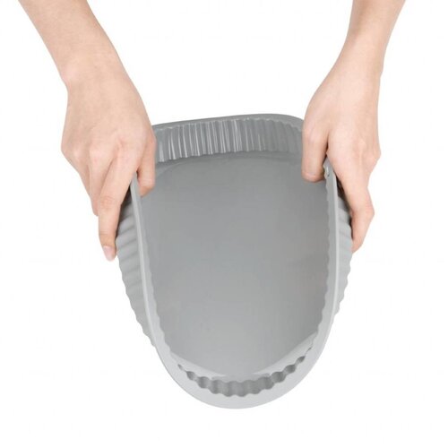 Vogue Moule à Tarte Flexible en Silicone  | 33(H) x 270(Ø)mm