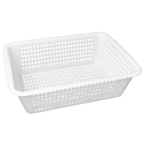 Vogue Passoire Rectangulaire | Blanche  | 357 X 270mm | Disponible en 3 tailles