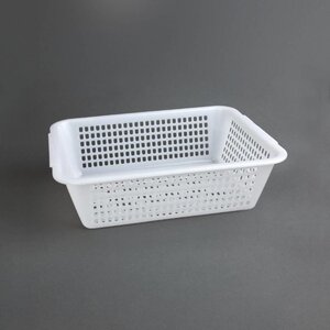 Vogue Passoire Rectangulaire | Blanche | 272 X 198mm | Disponible en 3 tailles Vogue Passoire Rectangulaire | Blanche | 272 X 198mm | Disponible en 3 tailles