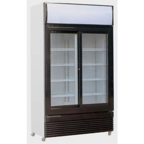 Combisteel Vitrine Réfrigérée | 2 Portes Coulissante | 780L | Froid Ventilée | 1120x595x(h)2100mm Combisteel Vitrine Réfrigérée | 2 Portes Coulissante | 780L | Froid Ventilée | 1120x595x(h)2100mm