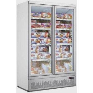 Combisteel Congélateur Portes Vitrées | 1000L | Statique avec Ventilateur | 1253x710x(h)1997mm Combisteel Congélateur Portes Vitrées | 1000L | Statique avec Ventilateur | 1253x710x(h)1997mm