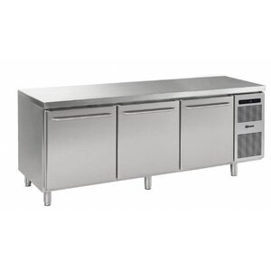 Gram Comptoir Réfrigéré | INOX | Gram M 2408 CBG A DLB DLB DRB L2 | 865L | 2340x800x950(h)mm | Pâtisserie