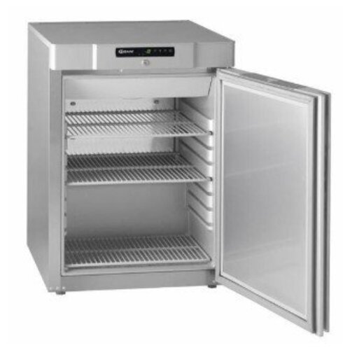 Gram Congélateur Dessous Comptoir Inox | Gram COMPACT F 210 RG 3N | 125L | 595x640x830(h)mm