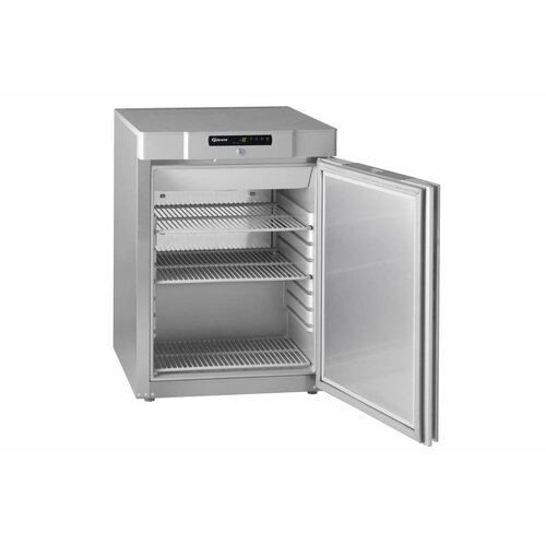Gram Congélateur Dessous Comptoir Inox | Gram COMPACT F 210 RG 3N | 125L | 595x640x830(h)mm