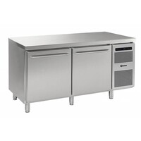 Comptoir Réfrigérateur | INOX | 2 Portes | Gram GASTRO 08 K 1808 CSG A DL | DR | L2 | 586L | 1698x800x885 | 950(h)mm
