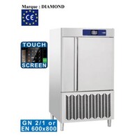 Cellule de Congélation Rapide | Ecran Tactile | 10x GN 2/1 | 1050x1080x1900(h)mm