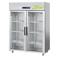 Congélateur Portes Vitrées | 1400 Litres | 3x GN2/1 | 1540x820x2025(h)mm