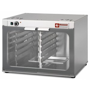 Diamond Armoires de Pousse pour Fours | 2 Portes | 2x 6 niveaux | 600x400 of 1/1 GN | 995x795x(h)700mm