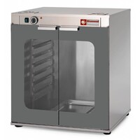 Armoire de Pousse pour Four | 2 Portes | 8 Niveaux | 600x400 ou 1/1 GN | 825x710x(H)900 mm