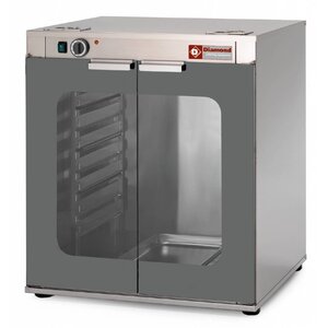 Diamond Armoire de Pousse pour Four | 2 Portes | 8 Niveaux | 600x400 ou 1/1 GN | 825x710x(H)900 mm
