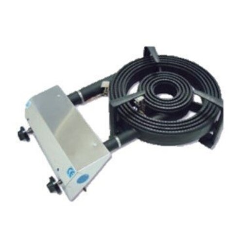 Diamond Brûleur Gaz | pour Paella | INOX | Ø450mm | Modèle de Table | 27,2 kW | 790x480x(h)230mm