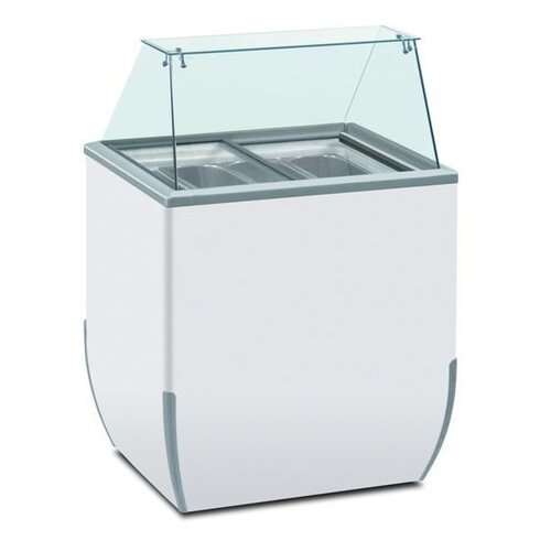 Diamond Comptoir Présentoir pour Crème Glacée | pour 4 Glacières | 170 litres | 780x640xh1185mm
