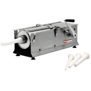 Diamond Bourreuse à Saucisses | Manuel | 14 litres | INOX | 800x270x(h)300mm