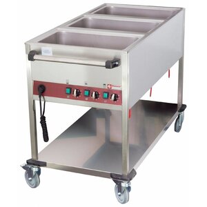 Diamond Chariot Thermique | 3 GN 1/1 (p)150 mm |3 | Températures | 1300x650x(h)900mm Diamond Chariot Thermique | 3 GN 1/1 (p)150 mm |3 | Températures | 1300x650x(h)900mm