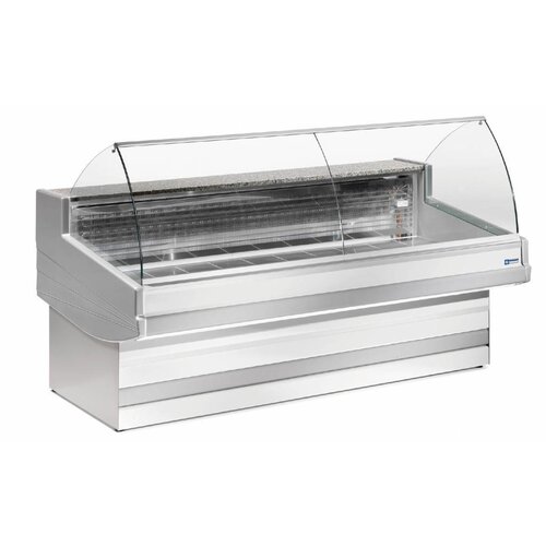 Diamond Comptoir Vitrine Réfrigérée | Elegance Plus | Vitre Bombée | 1040x(h)1200mm | 4 Largeurs