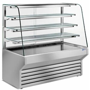 Diamond Comptoir Vitrine Réfrigéré | 4 Niveaux | 790x(h)1330mm | Disponible en 3 Largeurs