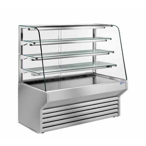 Diamond Comptoir Vitrine Réfrigéré | 4 Niveaux | 790x(h)1330mm | Disponible en 3 Largeurs